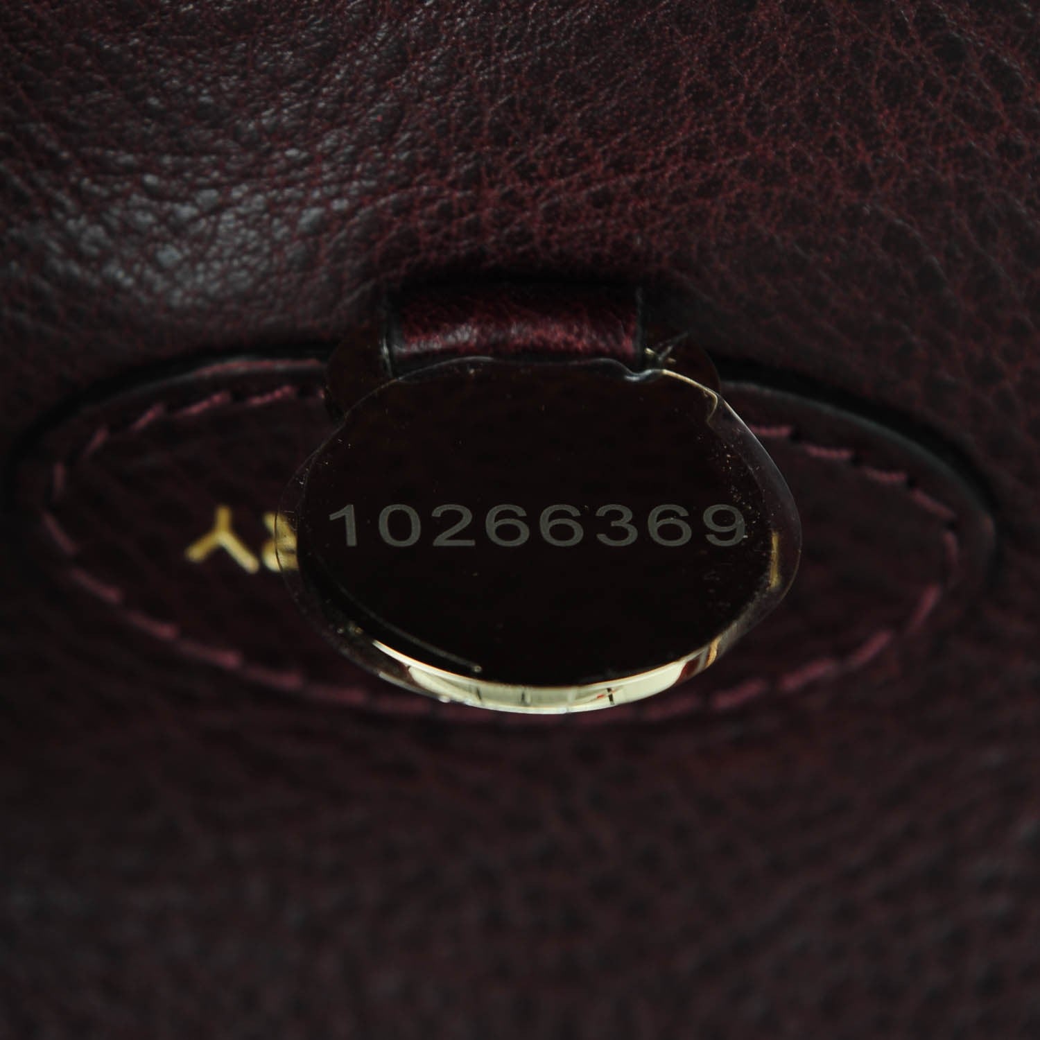Mulberry Natural Leather Bayswater Oxblood 8 of 8