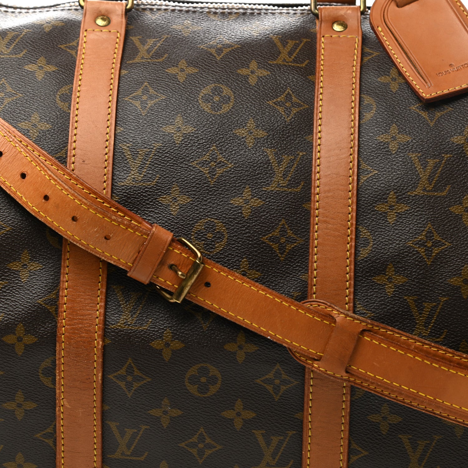 Louis Vuitton Monogram Keepall Bandouliere 50 9 of 23