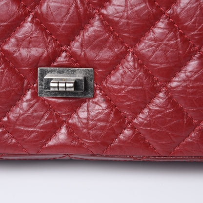 Chanel Aged Calfskin Quilted 2.55 Reissue 226 Flap Red 13 of 15