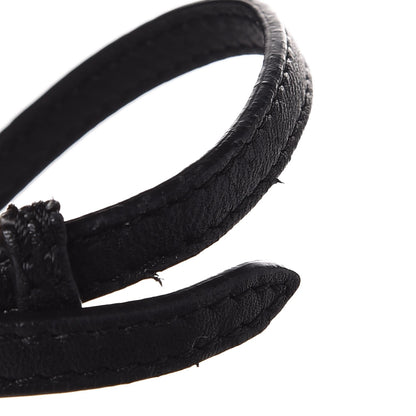 Fendi Nappa Rabbit Fox Fur Micro Buggie Baguette Black 13 of 13