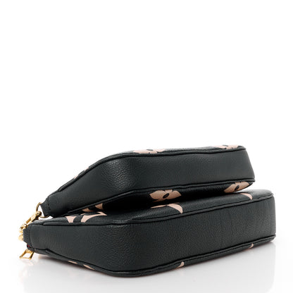 Louis Vuitton Empreinte Monogram Giant Multi Pochette Accessories Black Beige 4 of 11