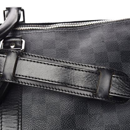 Louis Vuitton Damier Graphite Keepall Bandouliere 55 22 of 22