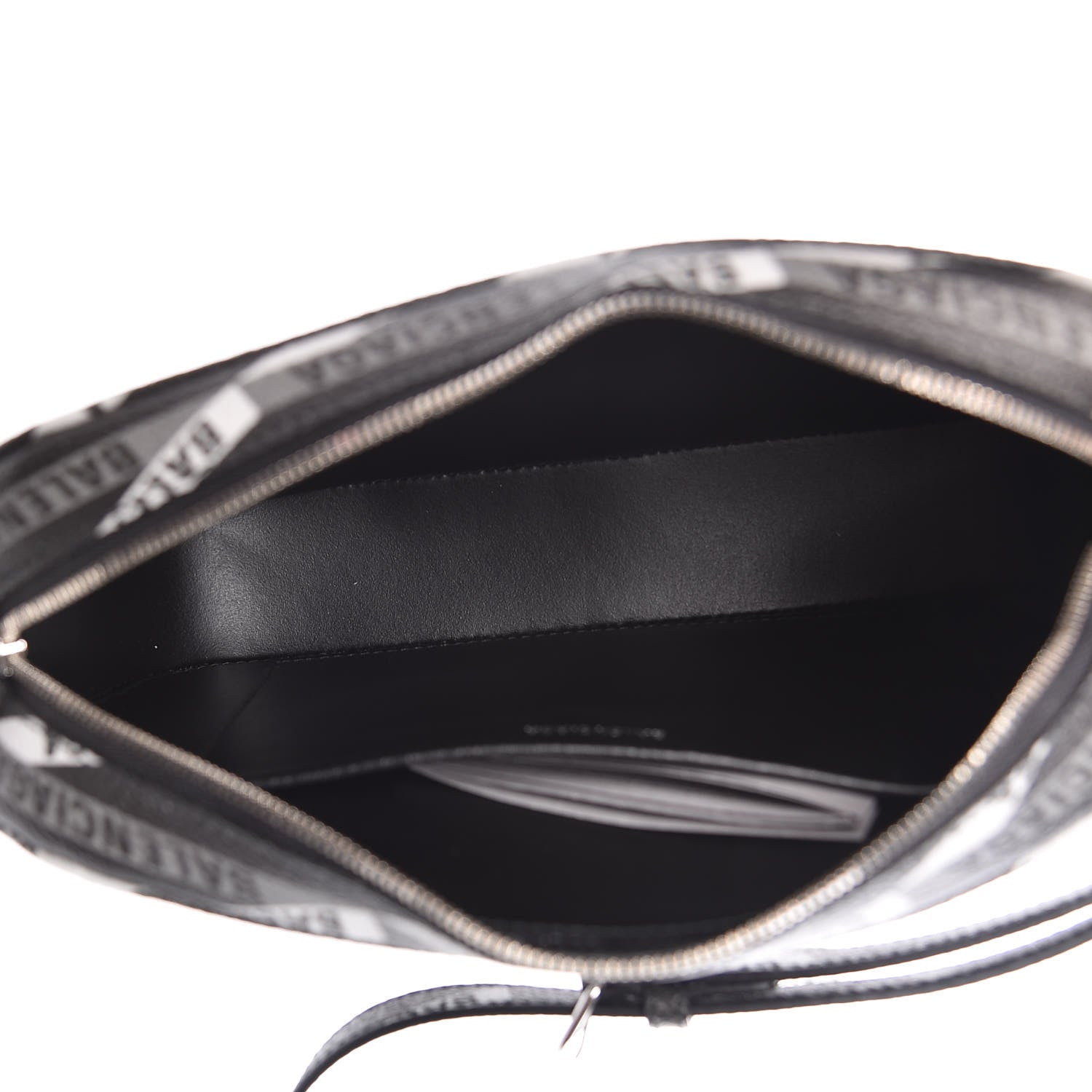 Balenciaga Coated Canvas Losange Monogram S Camera Bag Black Grey 7 of 9