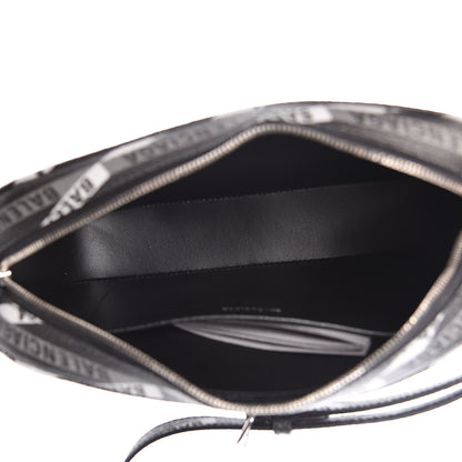 Balenciaga Coated Canvas Losange Monogram S Camera Bag Black Grey 7 of 9