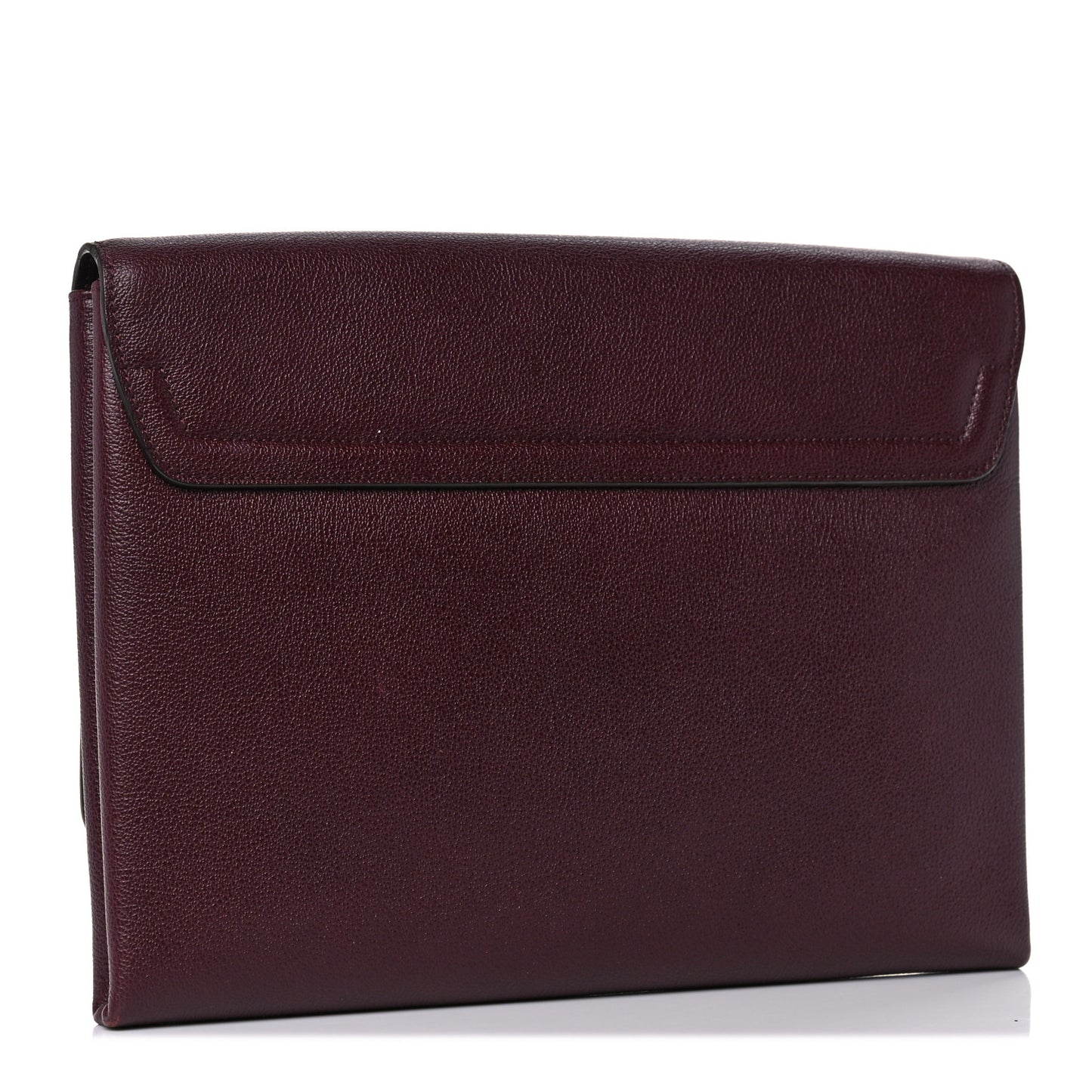 Calfskin Alix Wristlet Burgundy