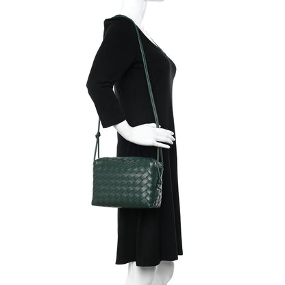 Bottega Veneta Nappa Intrecciato Small Loop Camera Bag Raintree 2 of 10