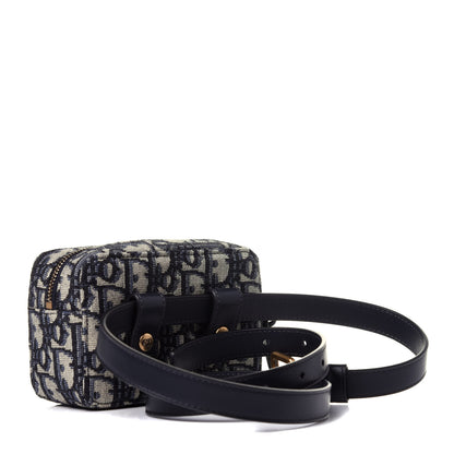 Christian Dior Oblique Belt Pouch Blue 3 of 13