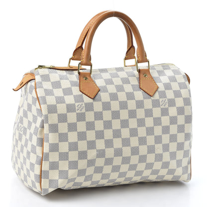 Louis Vuitton Damier Azur Speedy 30 2 of 9