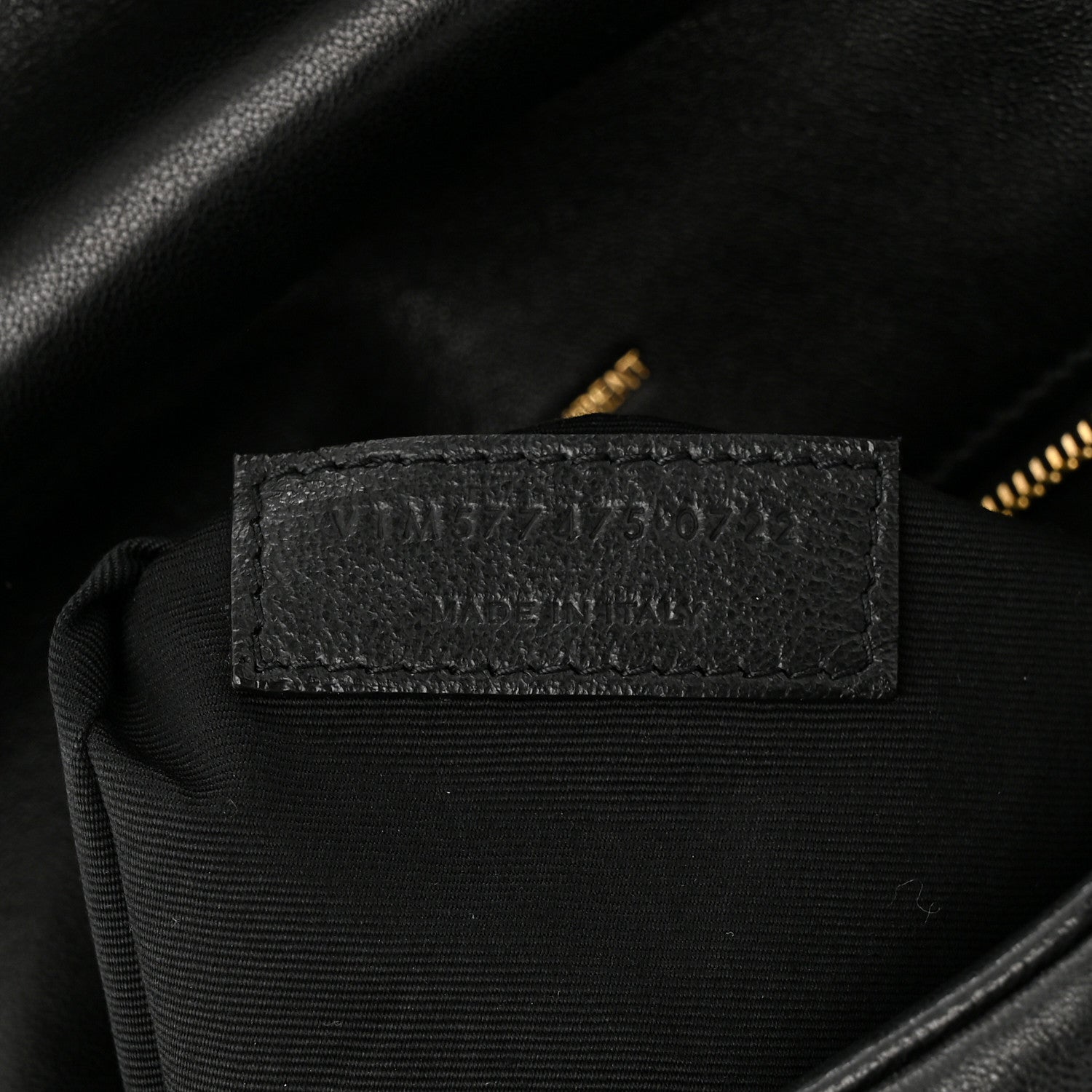 Saint Laurent Lambskin Quilted Medium Loulou Puffer Monogram Chain Satchel Black 7 of 11