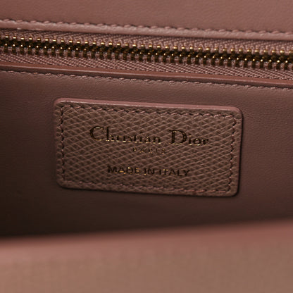 Christian Dior Grained Calfskin 30 Montaigne Chain Flap Bag Blush 6 of 14