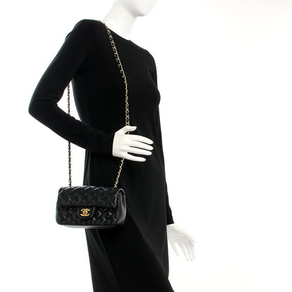 Chanel Caviar Quilted Mini Rectangular Flap Black 2 of 8