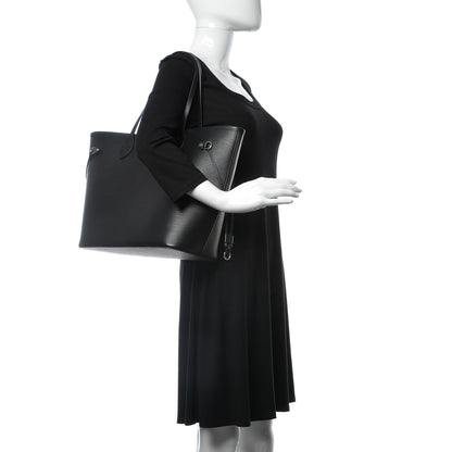 Louis Vuitton Epi Neverfull MM Black 2 of 7