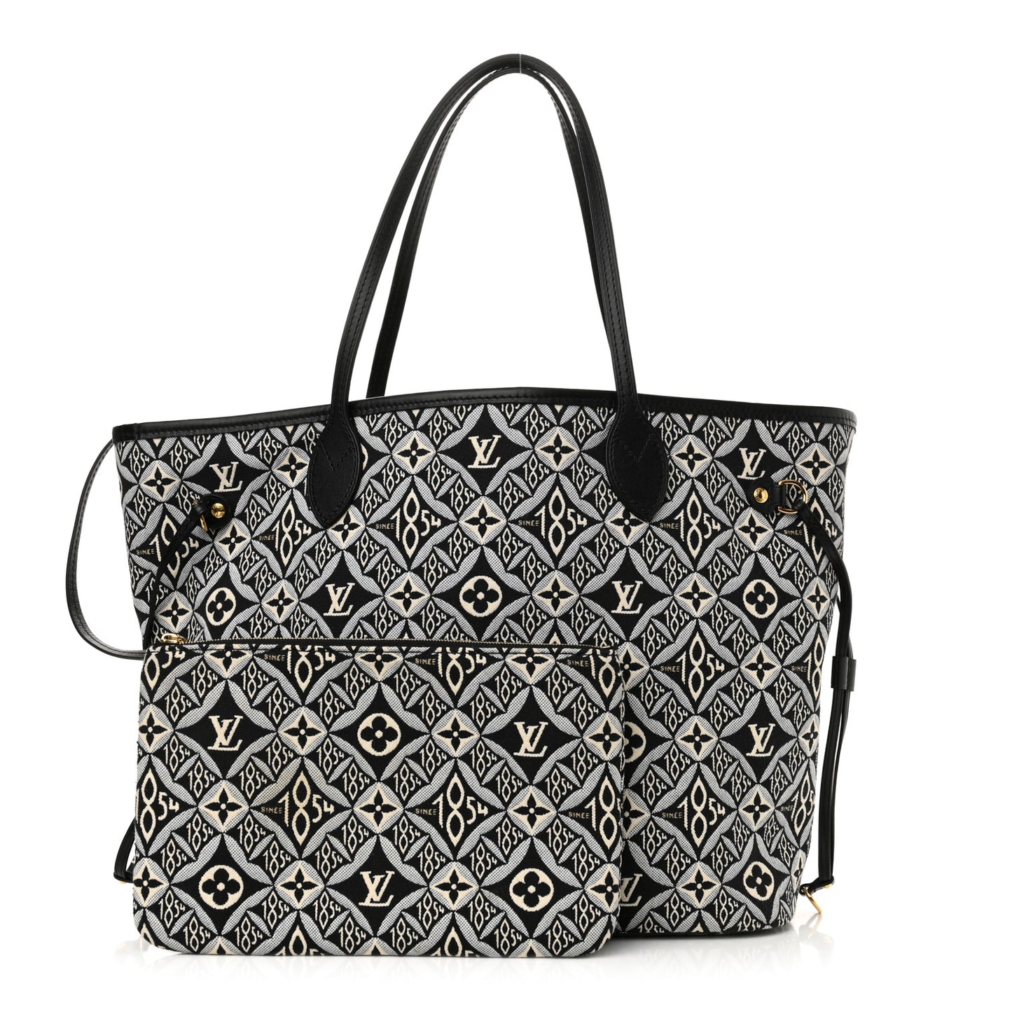 Jacquard Since 1854 Neverfull MM Grey