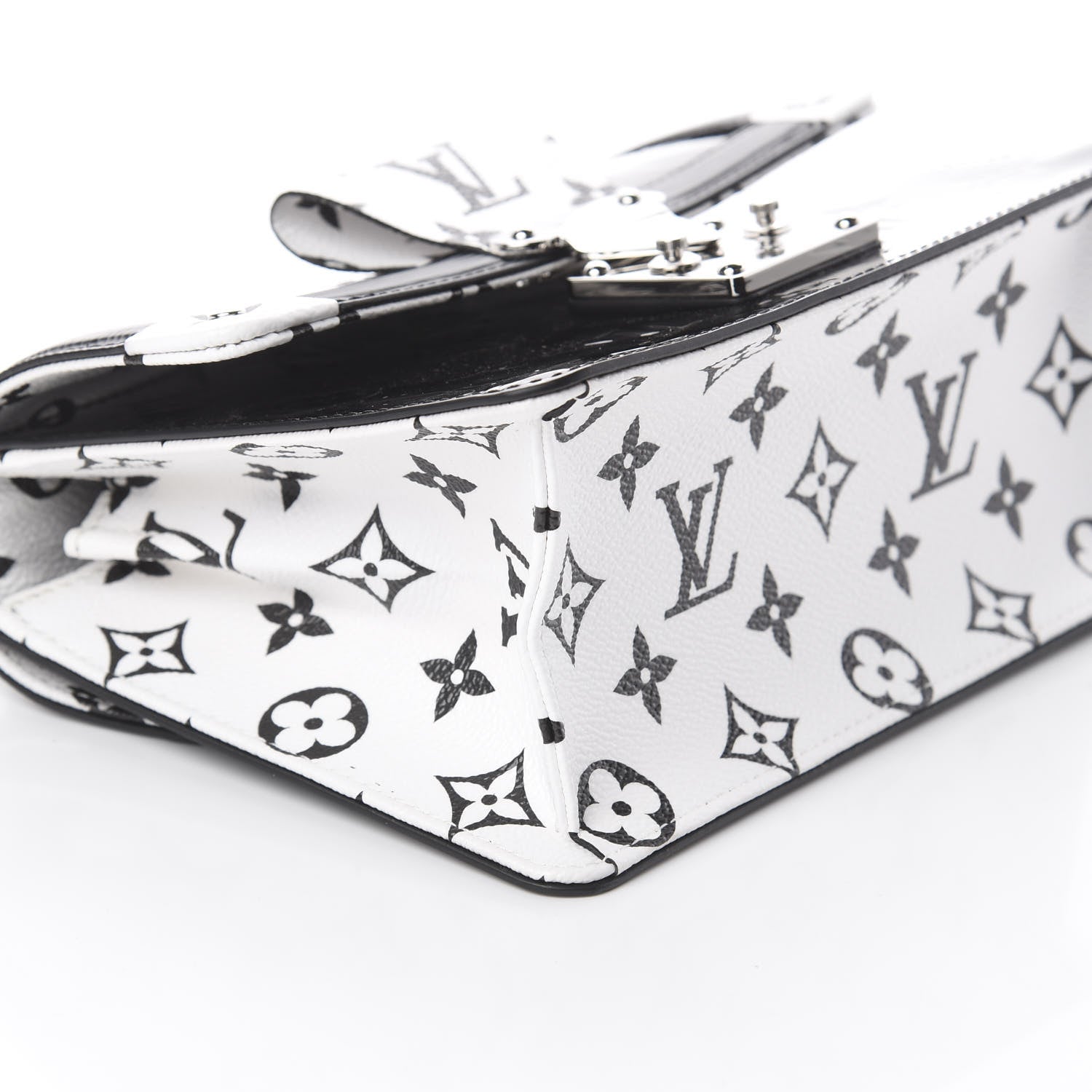 Louis Vuitton Vernis Epi Monogram Wynwood Black White 5 of 7