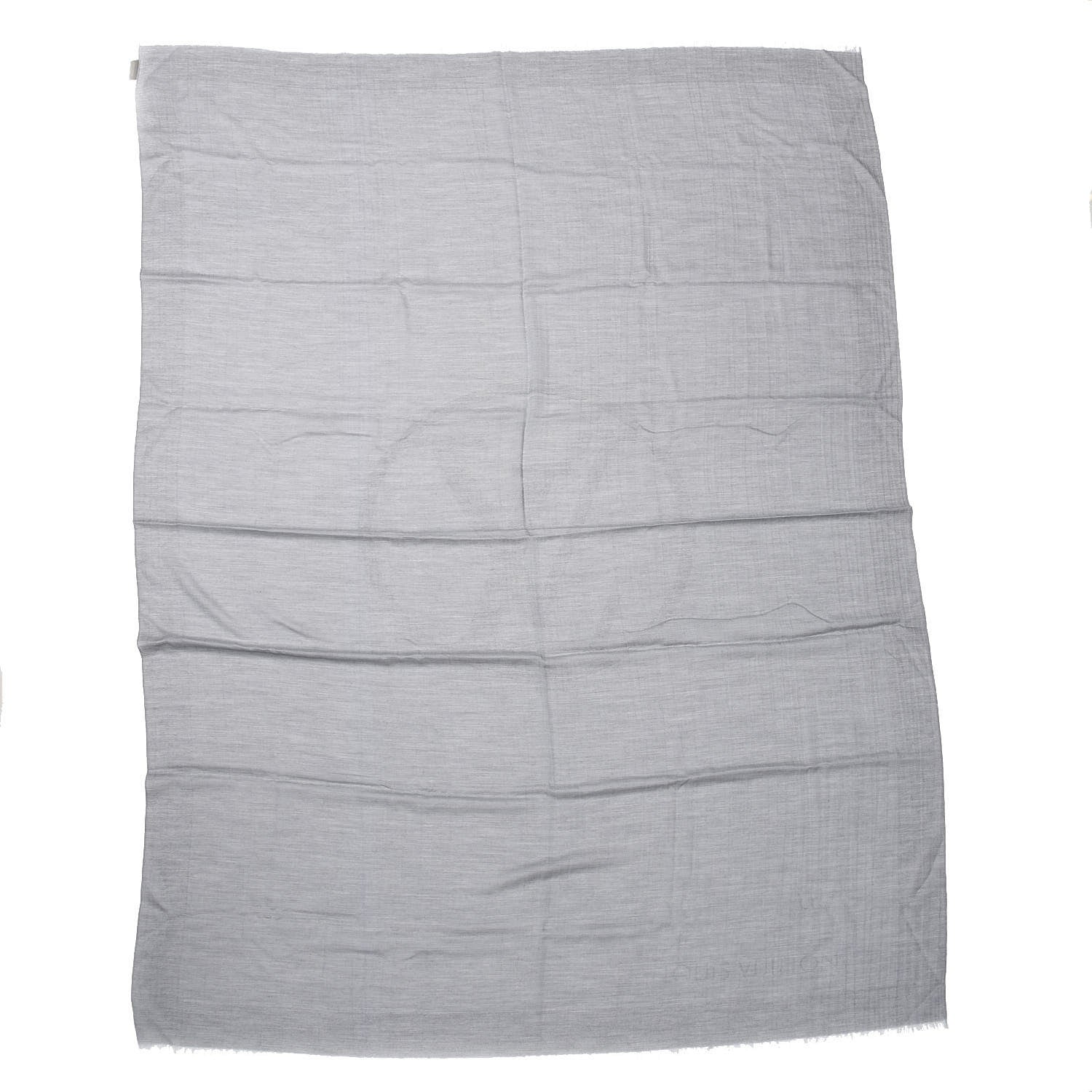 Louis Vuitton Cashmere Chale Voyage Gris 1 of 4