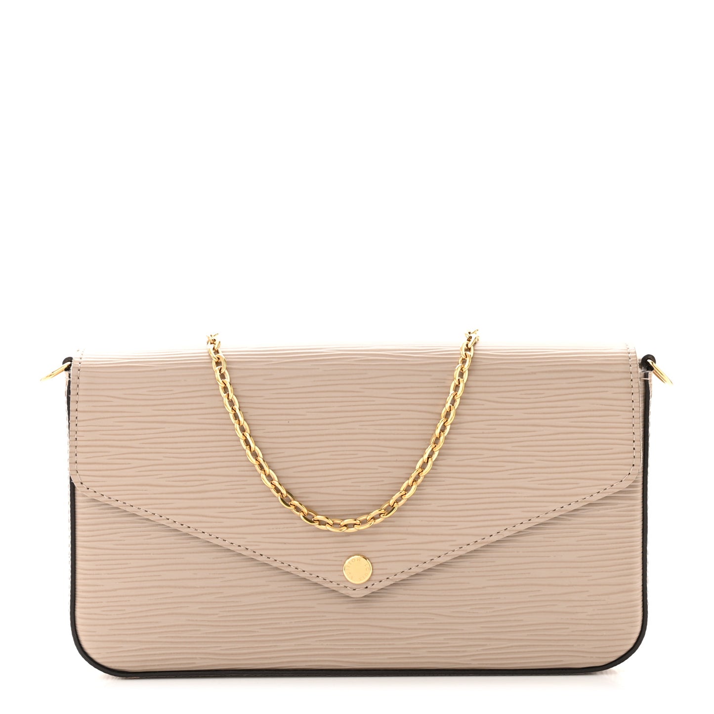 Epi Felicie Pochette Chain Wallet Galet