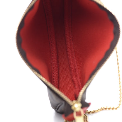 Louis Vuitton Monogram 2020 Christmas Animation Bumper Cars Mini Pochette Accessories Coquelicot 5 of 9