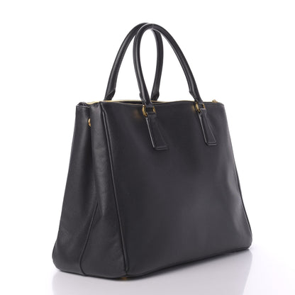 Prada Saffiano Large Galleria Double Zip Tote Black 3 of 10