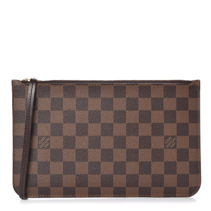 Louis Vuitton Damier Ebene Neverfull MM GM Pochette 1 of 7