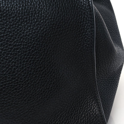 The Row Matte Grained Calfskin Soft Margaux 15 Black 11 of 12