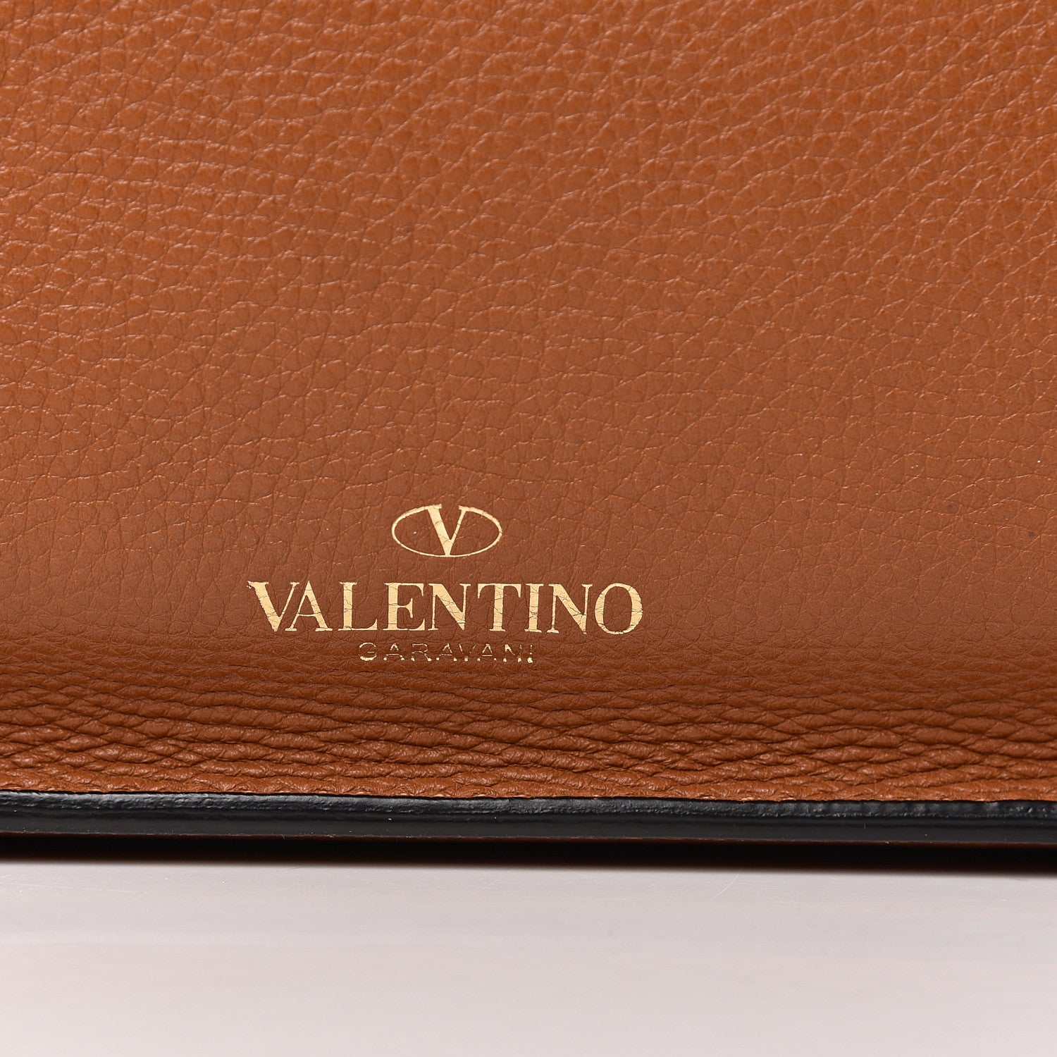 Valentino Garavani Grained Calfskin To Be Cool Tote Tan 15 of 17