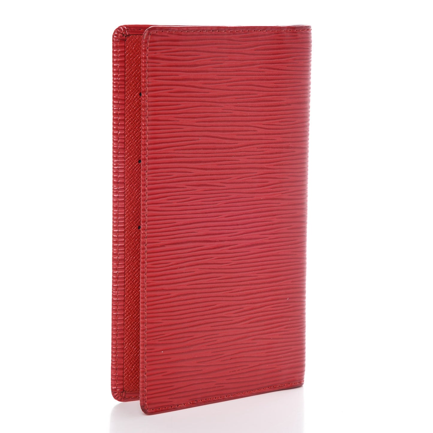Epi Checkbook Organizer Wallet Castillan Red