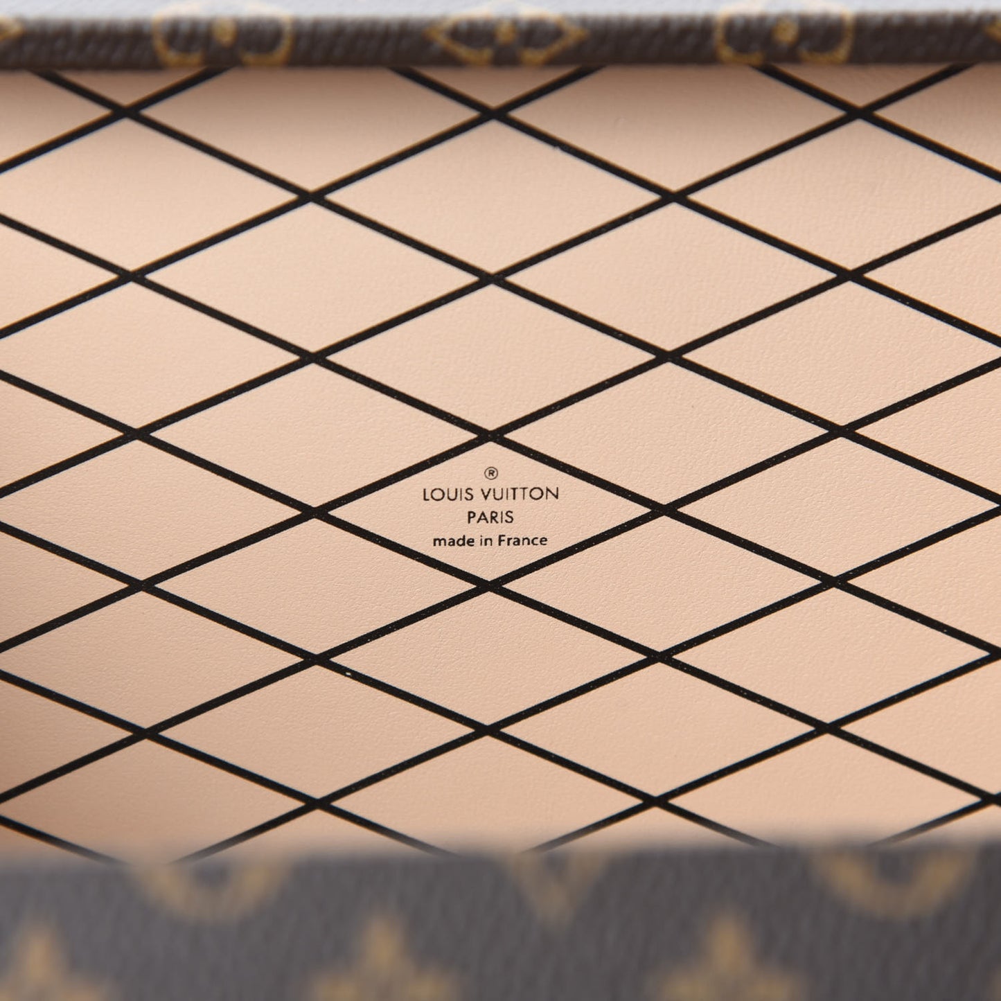 Monogram Column Petite Malle Black