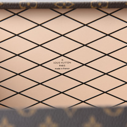 Louis Vuitton Monogram Column Petite Malle Black 8 of 11