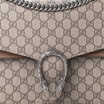 Gucci GG Supreme Monogram Medium Dionysus Shoulder Bag Taupe 10 of 10
