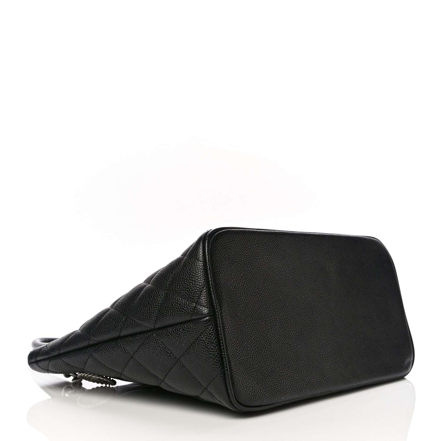 Chanel Caviar Quilted Medallion Tote Black 4 of 11