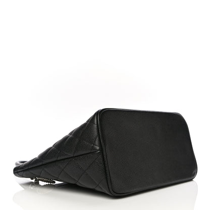 Chanel Caviar Quilted Medallion Tote Black 4 of 11