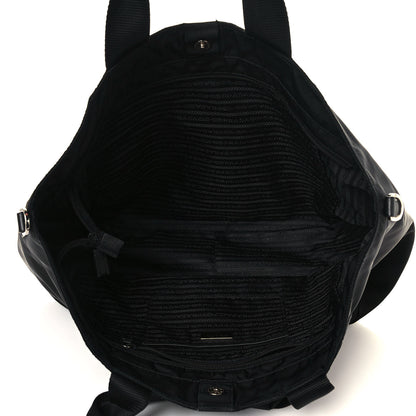 Prada Tessuto Nylon Tote Black 4 of 11