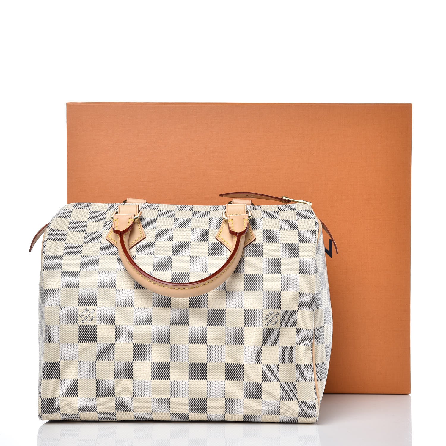 Louis Vuitton Damier Azur Speedy 25 9 of 9