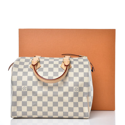 Louis Vuitton Damier Azur Speedy 25 9 of 9