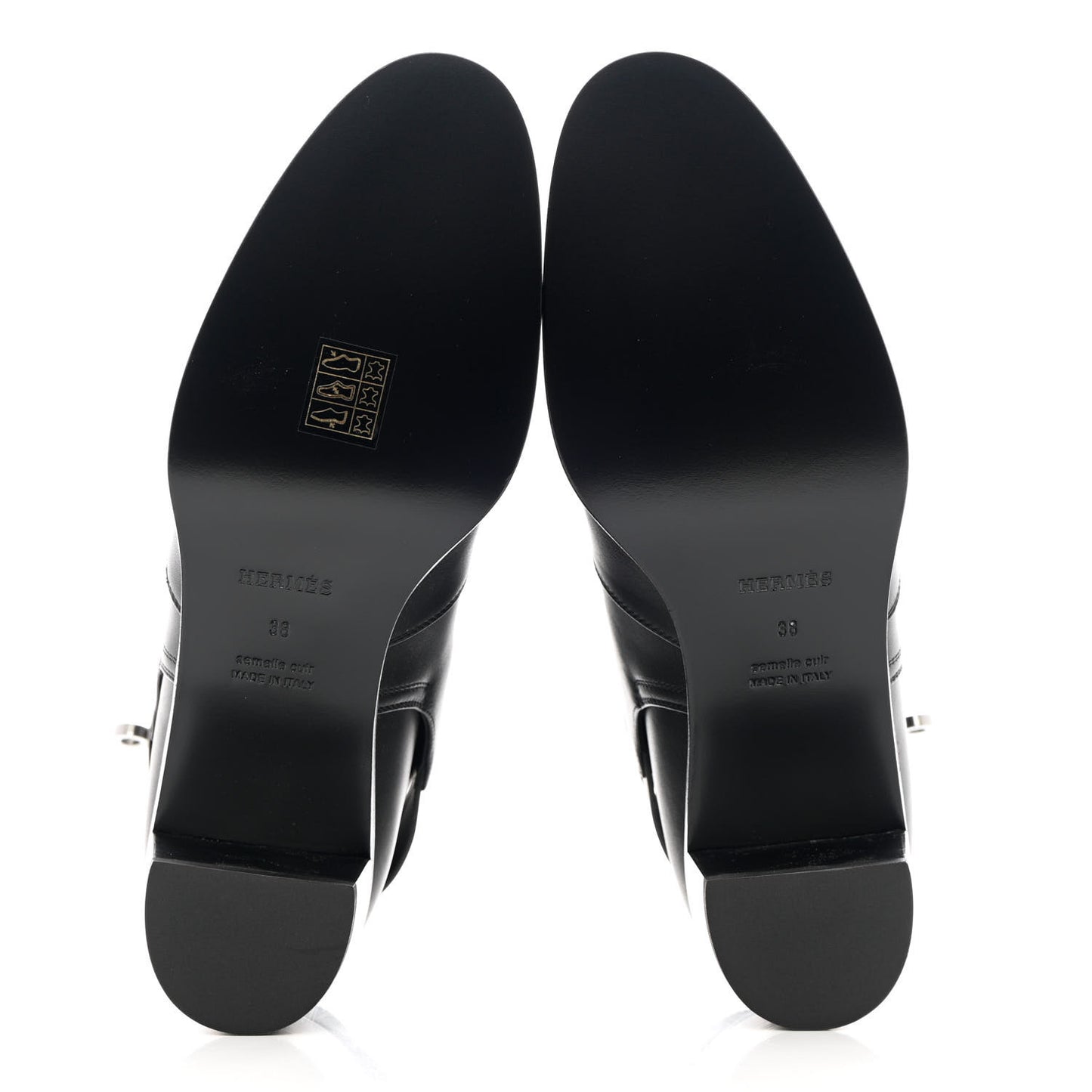 Calfskin Frenchie 50 Ankle Boots 38 Black