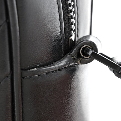 Saint Laurent Calfskin Matelasse Monogram Monochrome Lou Camera Bag Black 12 of 12