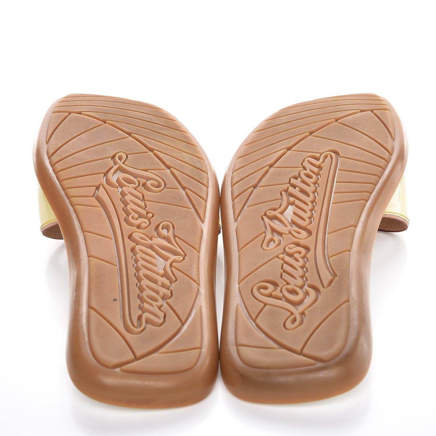 Patent Slide Sandal 37 Ivory