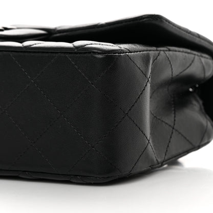 Chanel Lambskin Quilted Mini Rectangular Flap So Black 10 of 11