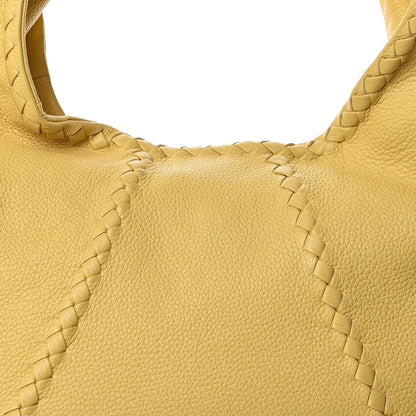 Bottega Veneta Cervo Deerskin Large Hobo Yellow 9 of 12