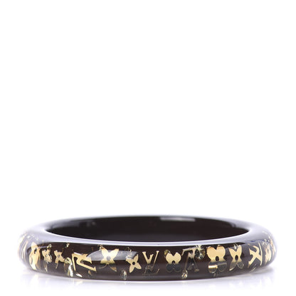 Louis Vuitton Resin Swarovski Small Inclusion Bracelet PM Marron 1 of 3