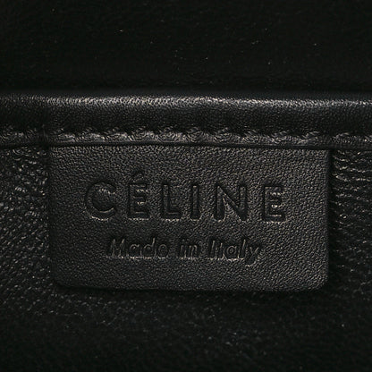 Celine Drummed Calfskin Suede Nano Tri-Color Luggage Amber 6 of 11