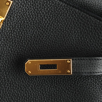 Hermes Togo Kelly Retourne 35 Black 9 of 22