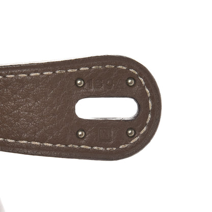 Hermes Taurillon Clemence Lindy 30 Etoupe 7 of 10
