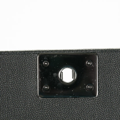Chanel Caviar Quilted Medium Boy Flap So Black 6 of 9