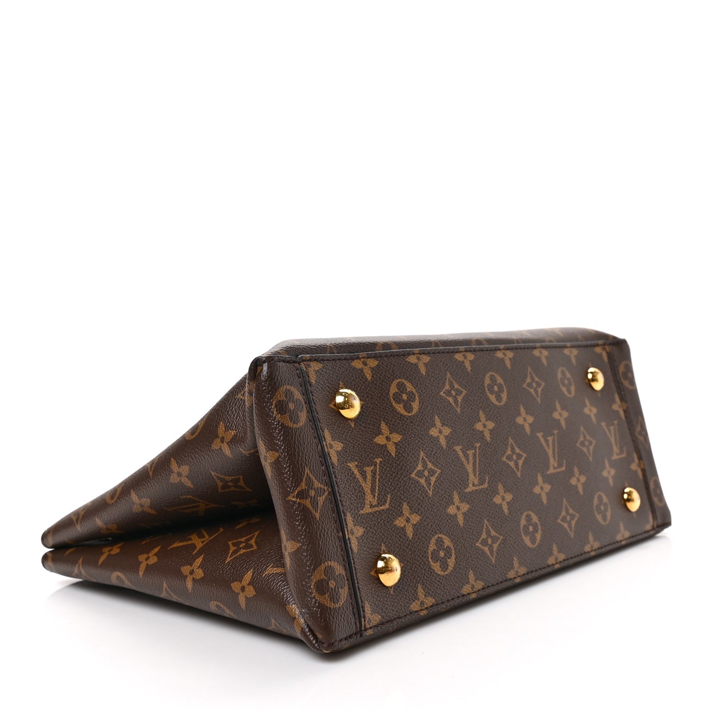 Monogram Flower Tote Black