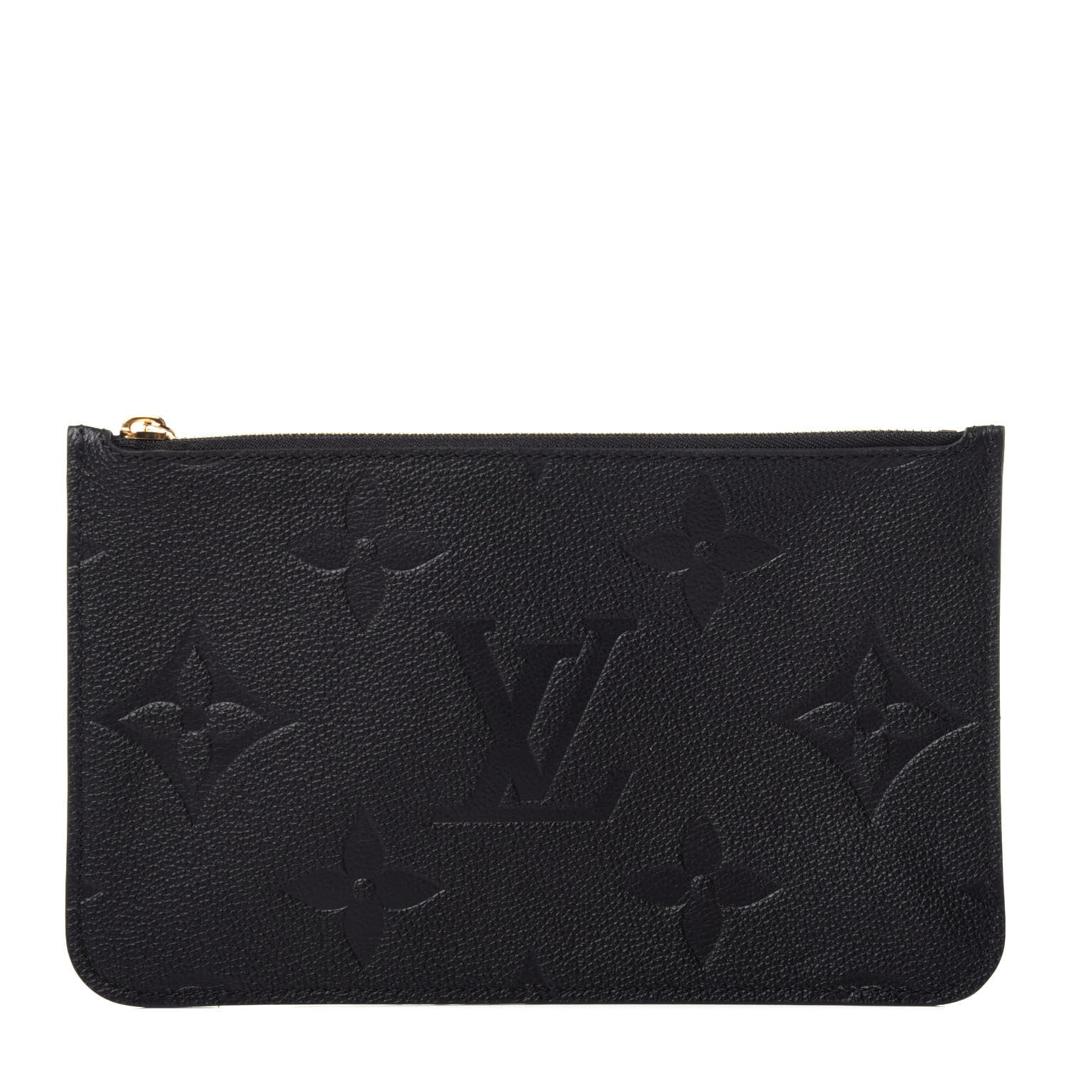Louis Vuitton Empreinte Monogram Giant Neverfull MM Pochette Black 1 of 12