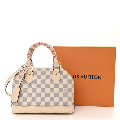 Louis Vuitton Damier Azur Braided Alma BB 10 of 10