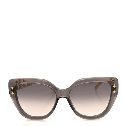 Louis Vuitton Metal Acetate LV Jewel Mix Cat Eye Sunglasses Z2106W Anthracite Gray 2 of 7