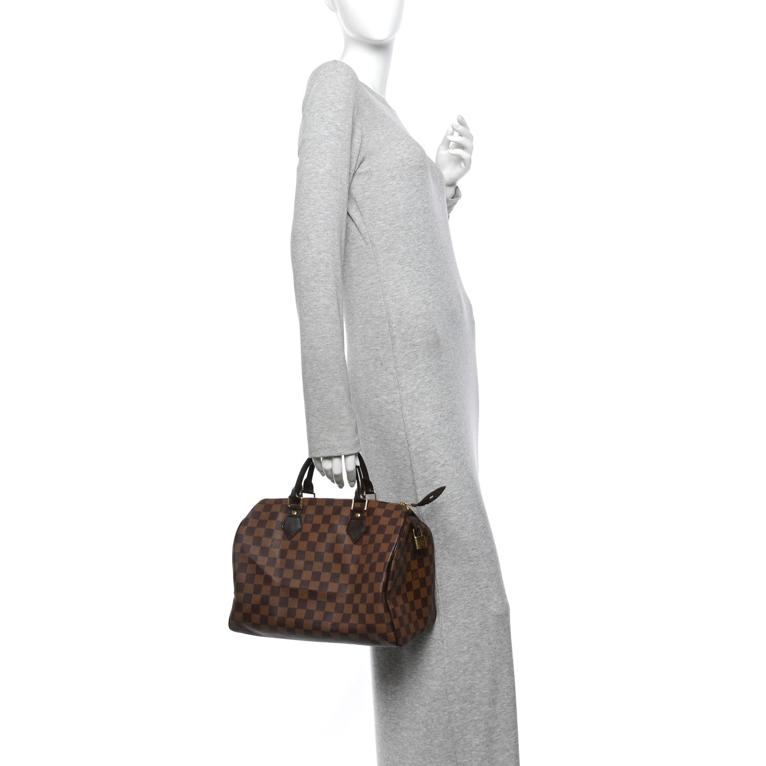 Louis Vuitton Damier Ebene Speedy 30 2 of 12
