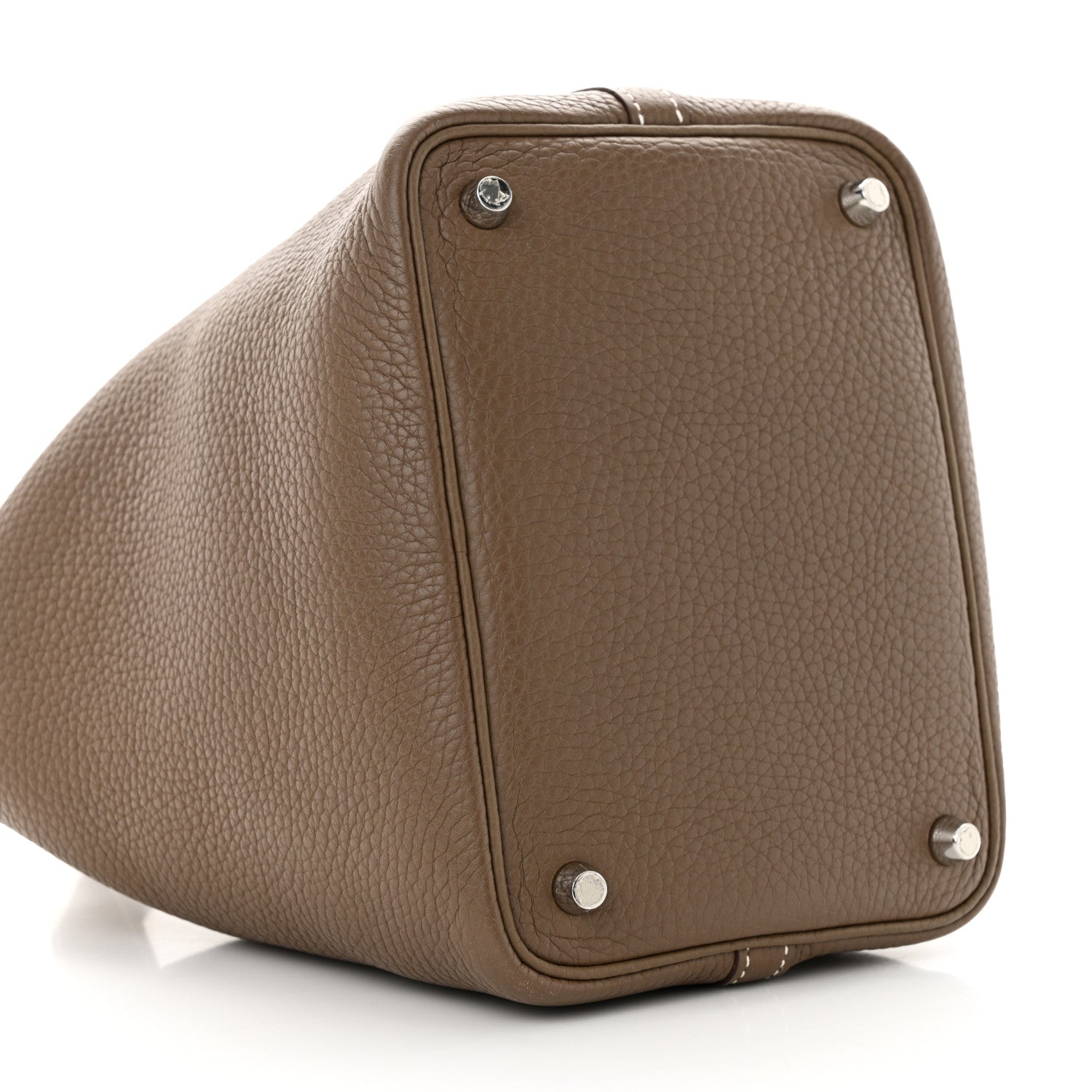 Hermes Taurillon Clemence Picotin Lock 18 PM Etoupe 8 of 10